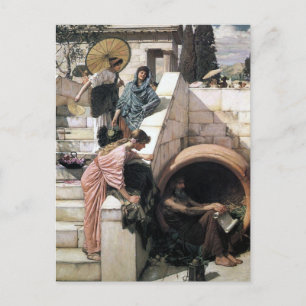 John William Waterhouse - Diogenes Vykort