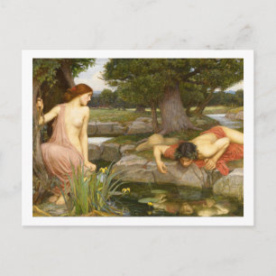 John William Waterhouse, Echo och Narcissus Vykort