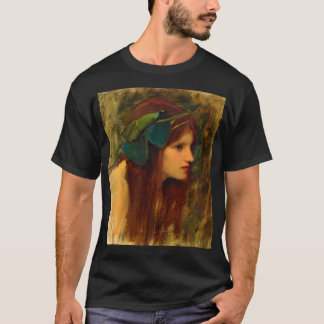 John William Waterhouse Female Head Study for 'A T Shirt