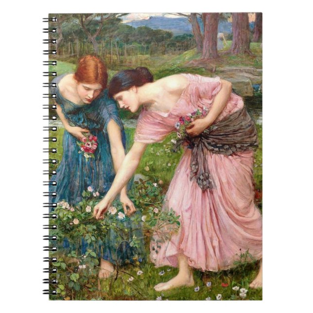John William Waterhouse Gstite Ye Rosenknopps Anteckningsbok (Framsidan)