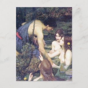 John William Waterhouse - Hylas och Nymphs Vykort
