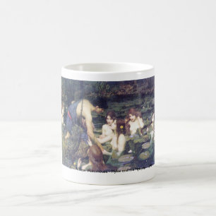 John William Waterhouse - Hylas och nymphsna Kaffemugg