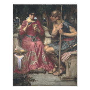 John William Waterhouse Jason och Medea" tryck