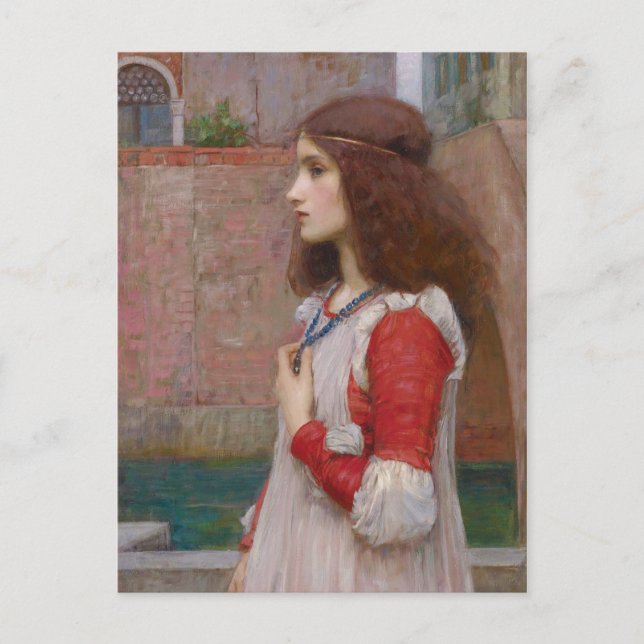 John William Waterhouse Juliet Shakespeare CC1100 Vykort (Framsida)