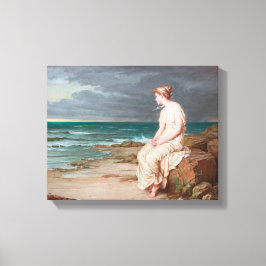 John William Waterhouse Miranda Konst Inbäddad Can Canvastryck