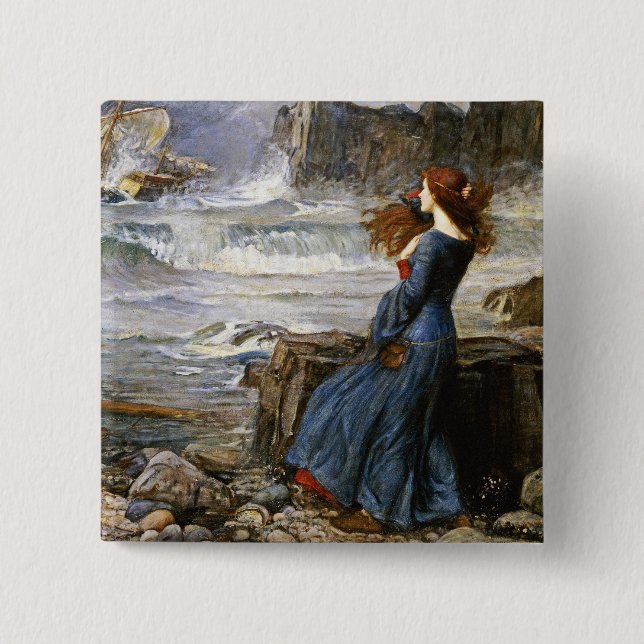 John William Waterhouse - Miranda - Tempest Knapp (Framsida)