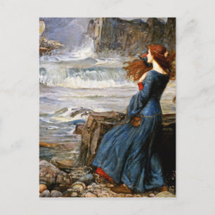 John William Waterhouse - Miranda - The Tempest Vykort