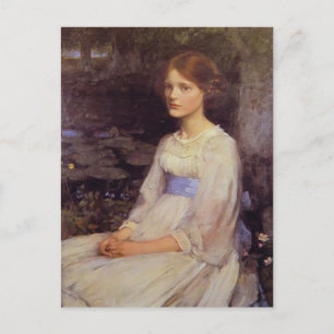 John William Waterhouse- Miss Betty Pollock Vykort