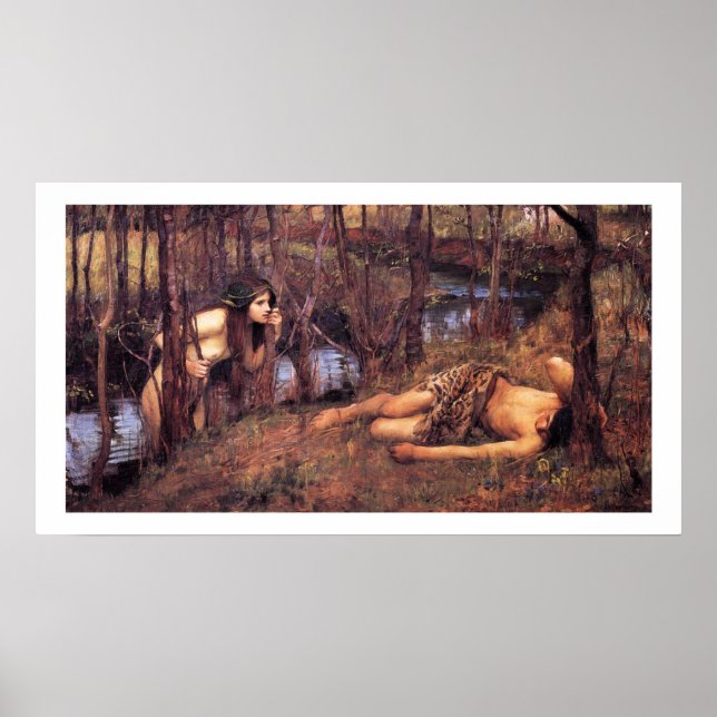 John William Waterhouse - Naiad Poster (Framsidan)