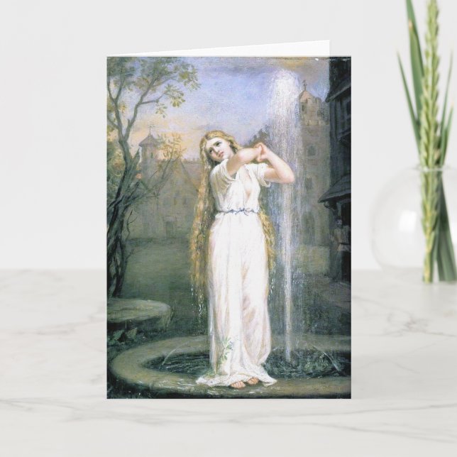 John William Waterhouse Ondine Kort (Framsida)