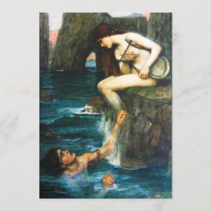 John William Waterhouse Sirenen Inbjudningar