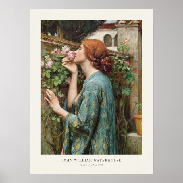 John William Waterhouse Soul från Ro 1908 Poster (Framsidan)