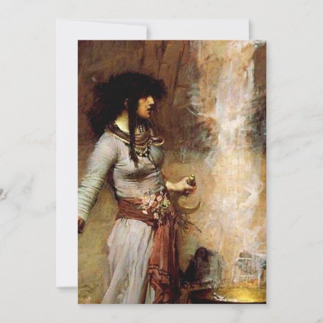 John William Waterhouse The Magic Circle Inbjudningar (Framsida)