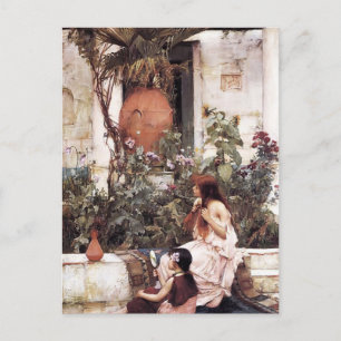 John William Waterhouse- The Toilet Vykort