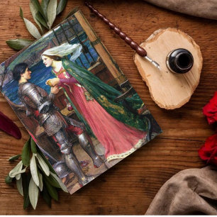 John William Waterhouse Tristan och Isolde Vykort