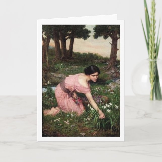 John William Waterhouse - Vår Spreads... Kort (Framsida)