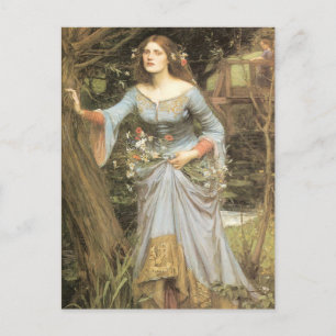 John William Waterhouse Vykort