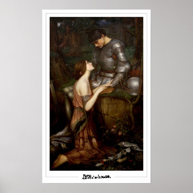 John William Waterhouse Zedign Art Poster #2 (Framsidan)