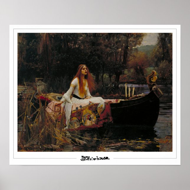 John William Waterhouse Zedign Art Poster #3 (Framsidan)