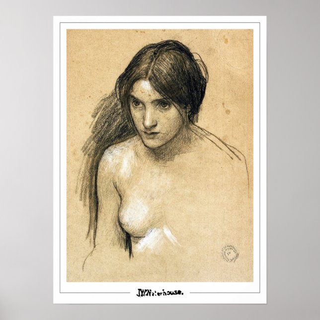 John William Waterhouse Zedign Art Poster #4 (Framsidan)