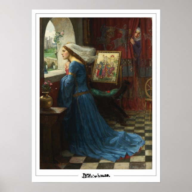 John William Waterhouse Zedign konstaffisch #89 Poster (Framsidan)