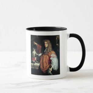 John Wilmot 2nd Earl av Rochester, c.1675 Mugg