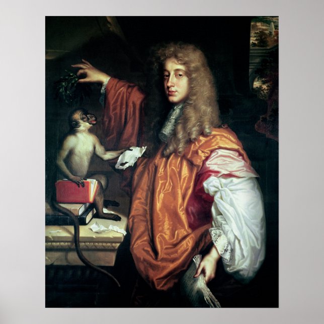 John Wilmot 2nd Earl of Rochester, 1675 Poster (Framsidan)