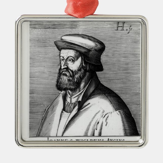 John Wycliffe Julgransprydnad Metall (Framsidan)