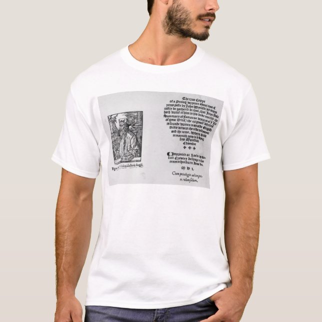 John Wycliffe Tee (Framsida)