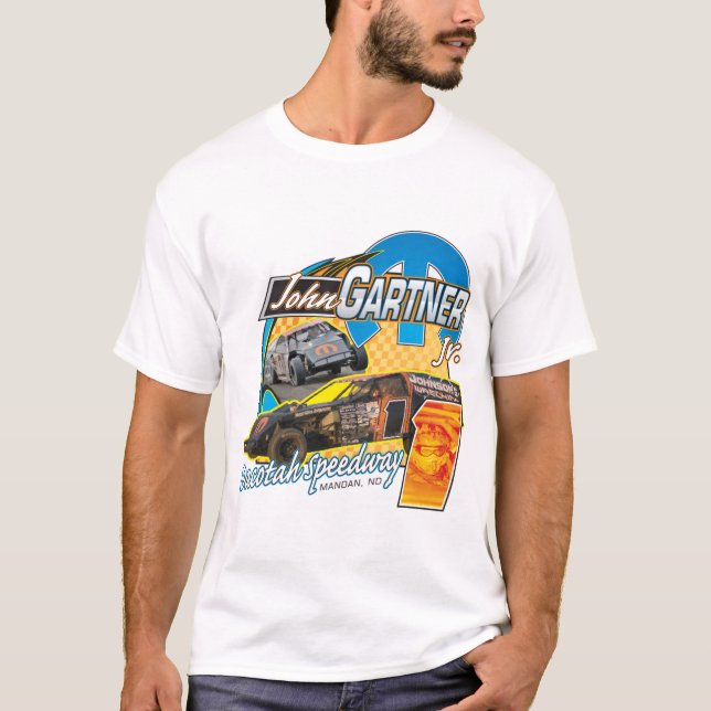 JohnGartnerracing Tee Shirt (Framsida)