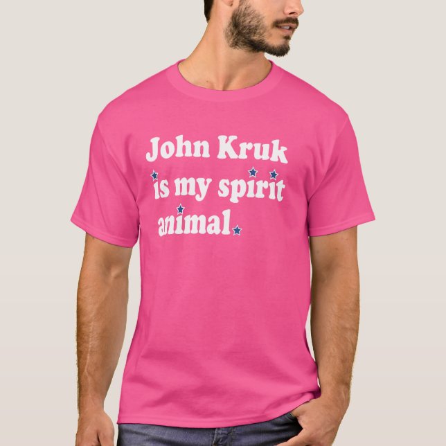 Johnkruk John Kruk är mitt andliga djur T Shirt (Framsida)