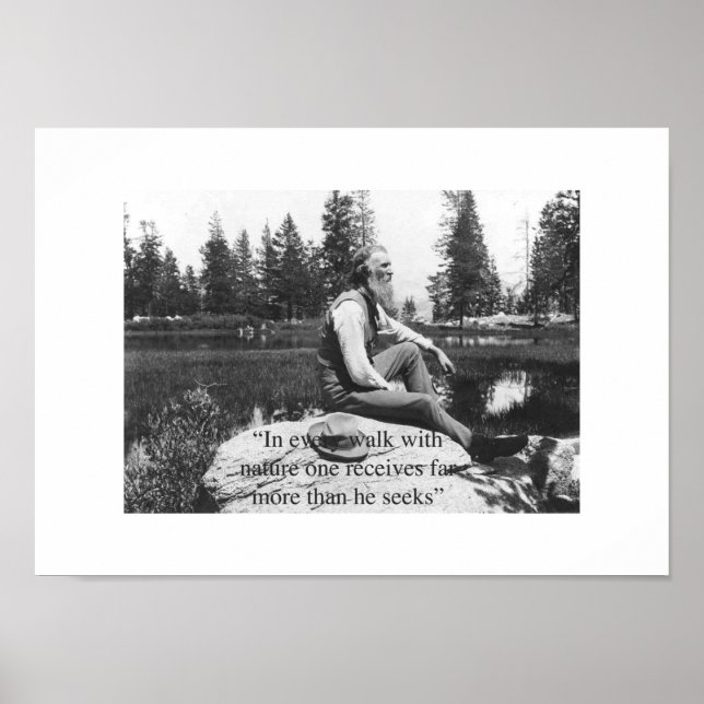 JohnMuir Poster (Framsidan)