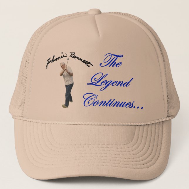 Johnnie Bennett "legend" hatt Keps (Framsida)