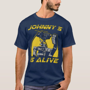Johnny 5 är Alife Robots 80s Filmpresentidéer frie T Shirt
