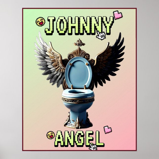 JOHNNY ANGEL POSTER (Framsidan)