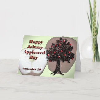 Johnny Appleseed dagkort September 26 Helgkort
