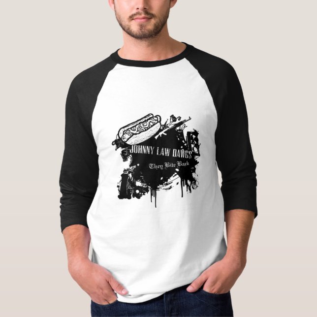 Johnny bitor drar tillbaka! t-shirt (Framsida)