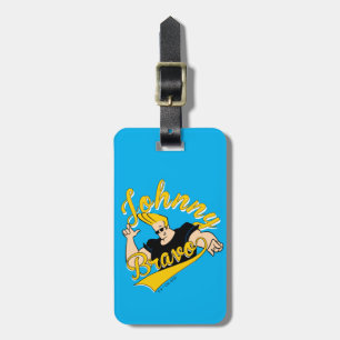 Johnny Bravo Athletic Graphic Bagagebricka