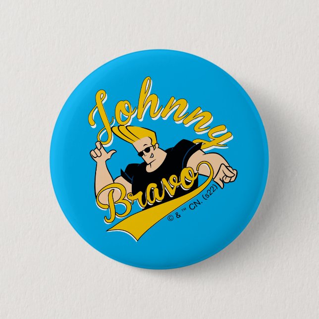 Johnny Bravo Athletic Graphic Knapp (Framsida)