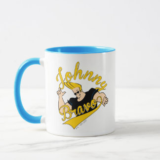 Johnny Bravo Athletic Graphic Mugg