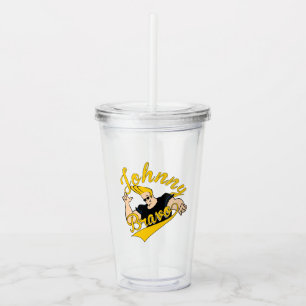 Johnny Bravo Athletic Graphic Take Away Mugg