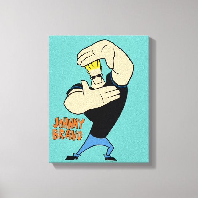 Johnny Bravo Bild Ram Pose (Framsida)