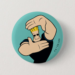 Johnny Bravo Bild Ram Pose Knapp