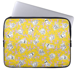 Johnny Bravo Characters Mönster Laptop Fodral