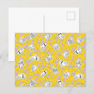 Johnny Bravo Characters Mönster Vykort