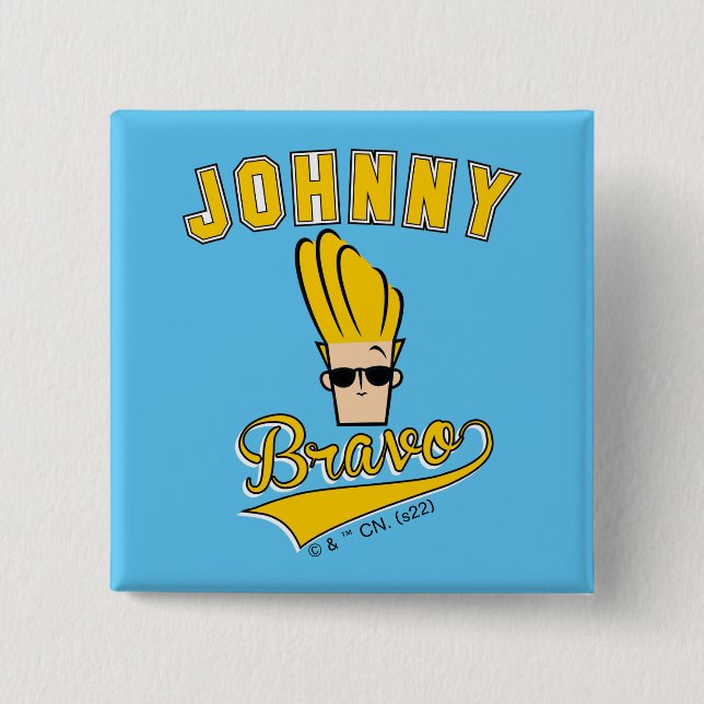 Johnny Bravo Collegiate Graphic Knapp (Framsida)