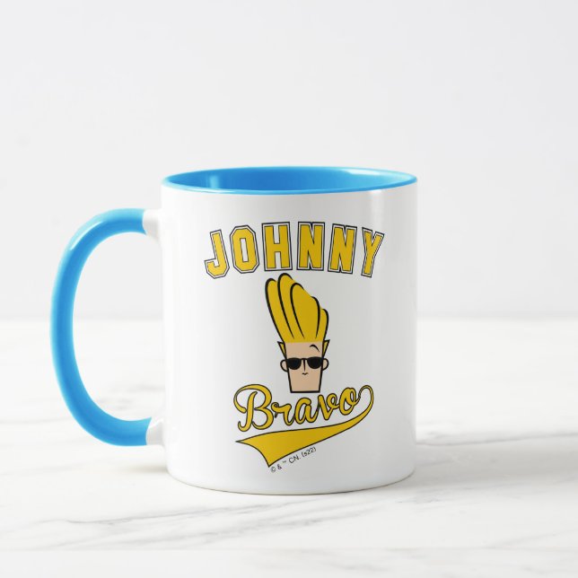 Johnny Bravo Collegiate Graphic Mugg (Vänster)