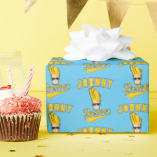 Johnny Bravo Collegiate Graphic Presentpapper