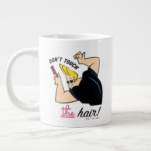Johnny Bravo Comb - Rör inte håret! Jumbo Mugg