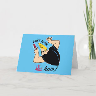 Johnny Bravo Comb - Rör inte håret! Kort